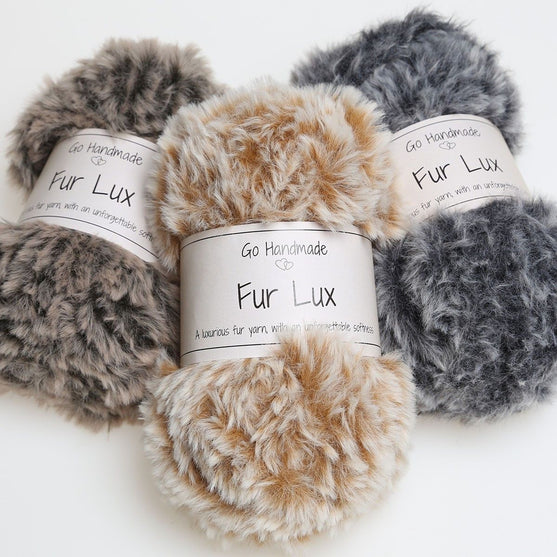 Granny Shawl Fur Lux
5