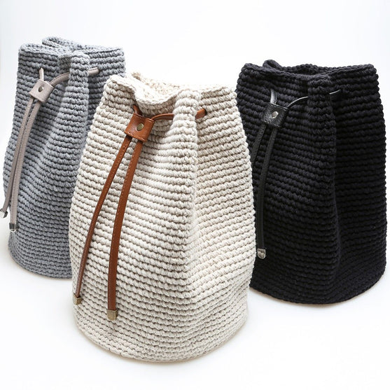 Backpack with Round Bottom
4