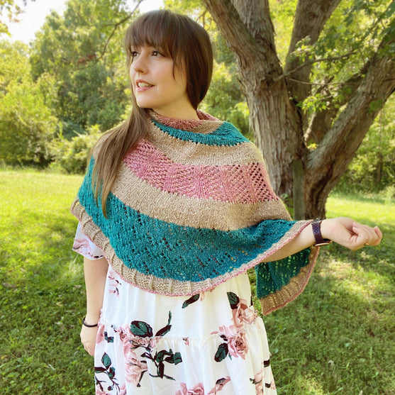 Desert Bloom - Shawl
6