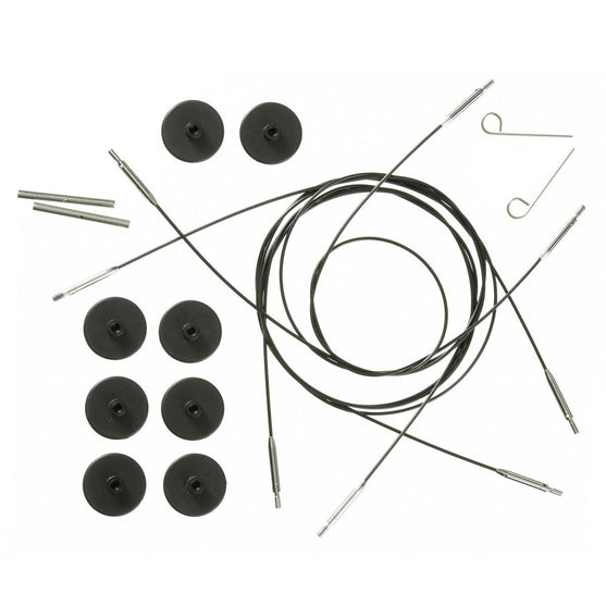 Betula Interchangeable Circular Needle Set Essential - Cerulean - Hobbii
6
