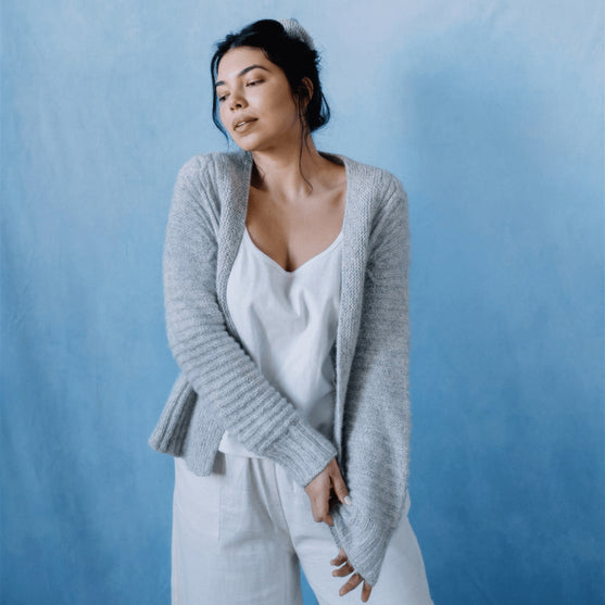 Cloudbusting - Cabled Cardigan
3