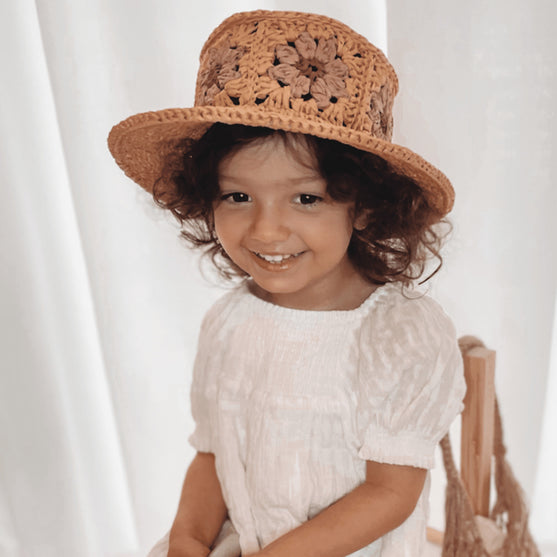 Daisy Boater Hat
9