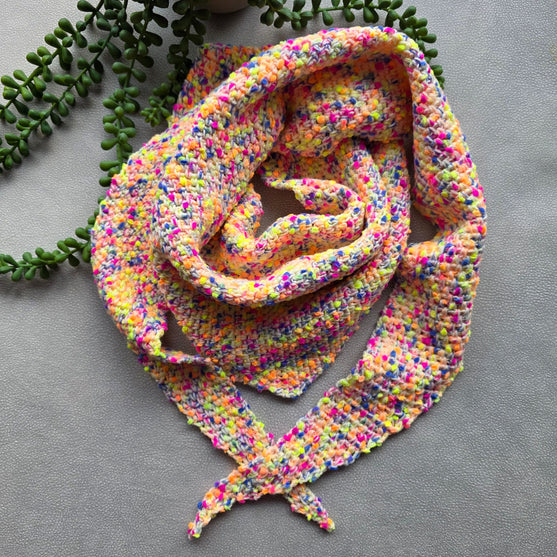 Candy Moss Stitch - Scarf
2