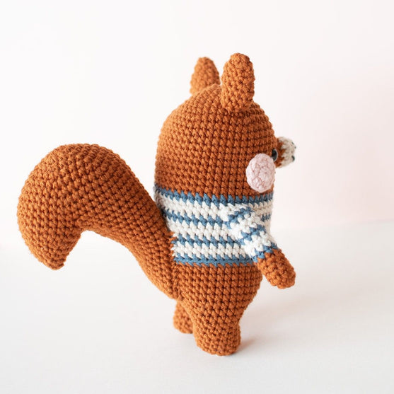 Bruno Squirrel - Crochet Kit
5