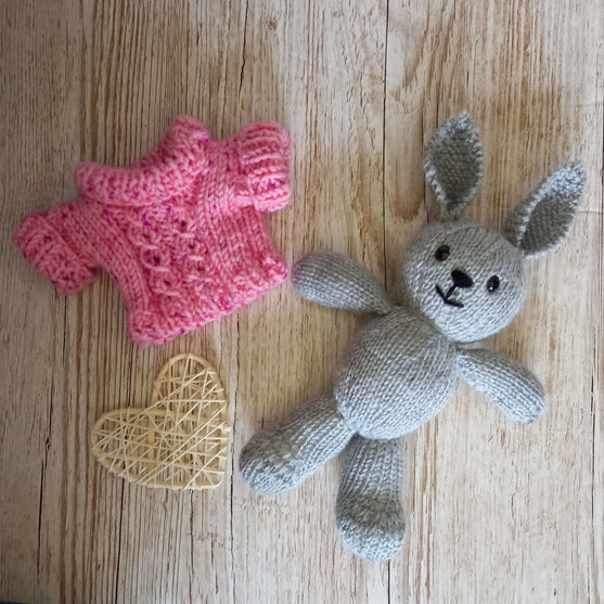 Bunny in Sweater
5