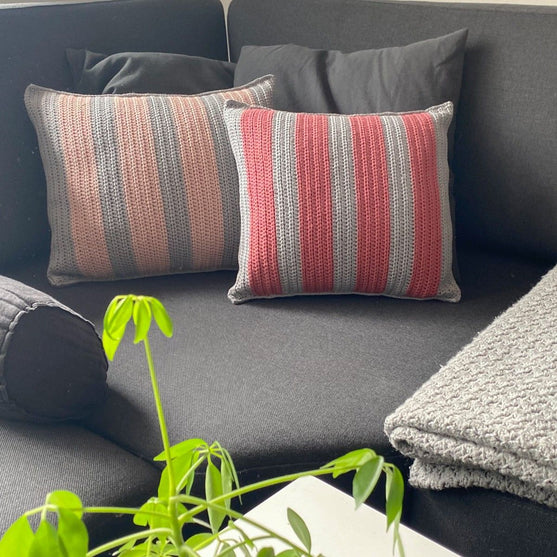 Cotton Stripes Pillow – Square
4
