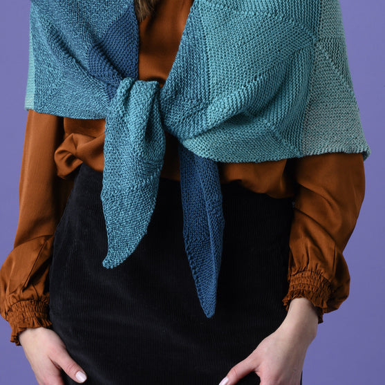 Emerald - Domino Shawl
3