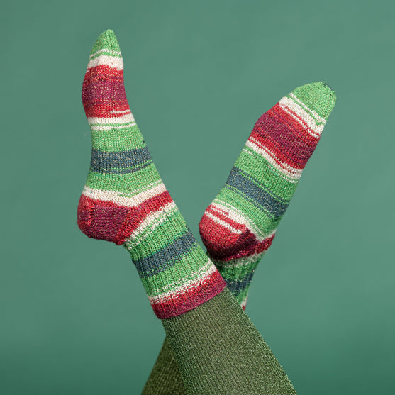 Christmas Sock Wool Glitter (Limited Edition) - Hobbii
10