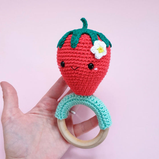 Kawaii Strawberry - Rattle
2