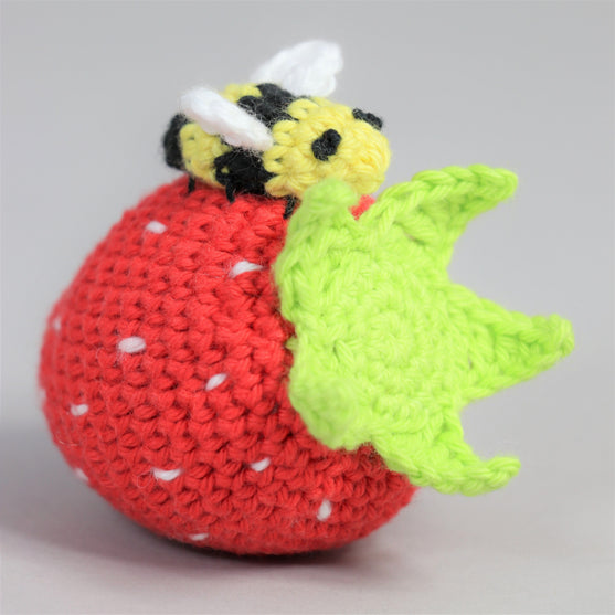 Strawberry with Bee
3