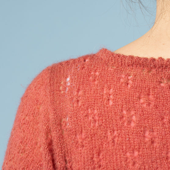 Martha - Blouse with lace pattern
6