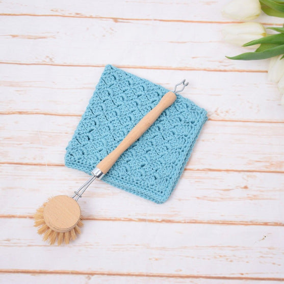 Side by Side - Crocheted Dishcloth
7