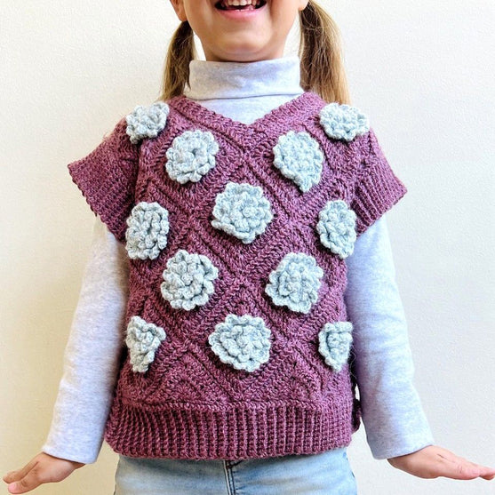 

Snowrose - Children’s Vest
1