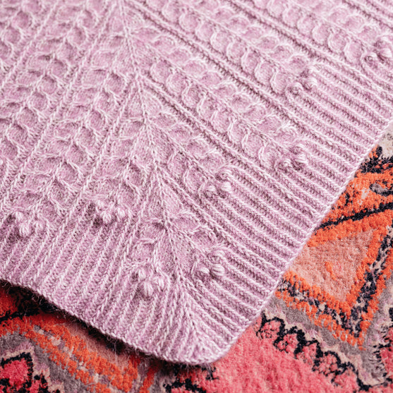 

Muse Shawl - Textured Triangular Wrap
10