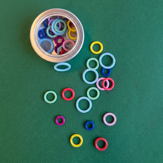 

Soft Stitch Markers - Round - Hobbii
2