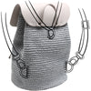 

Bag Flap w/Magnetic Button - Beige/Silver - Go Handmade
7