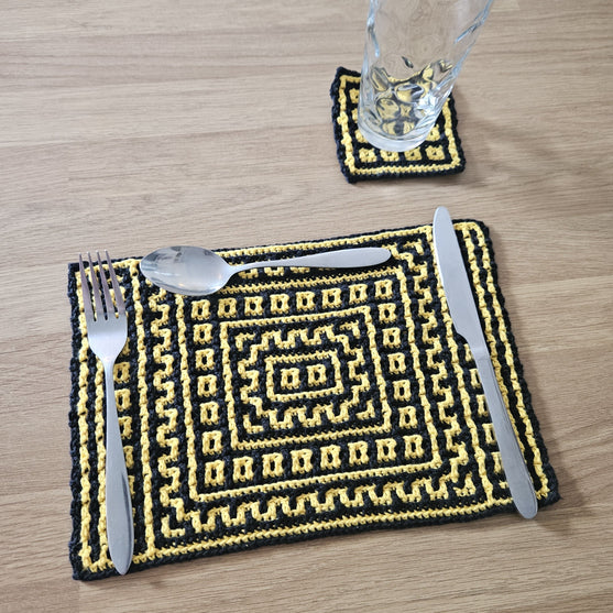 

Mosaic - Coaster and Placemat
1