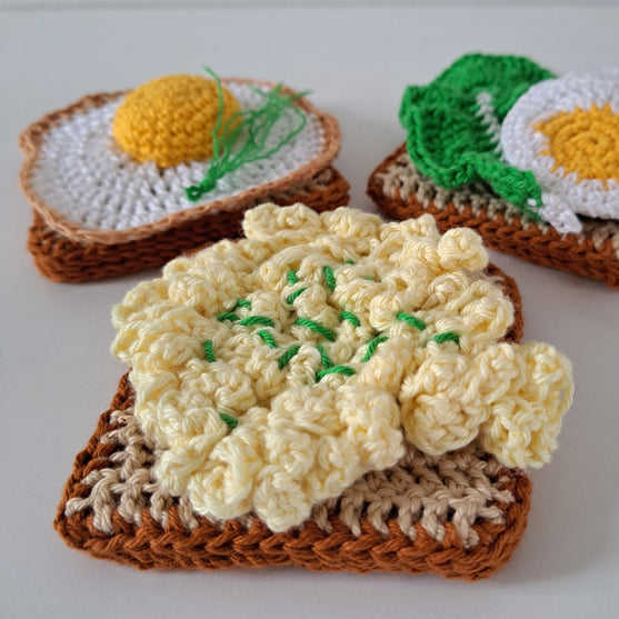 

Eggs on Toast - 3 ways
3
