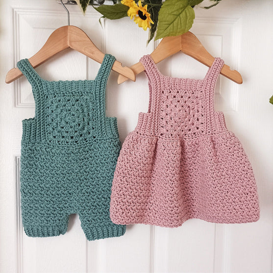 

Sunflower - Overalls and Dress
4