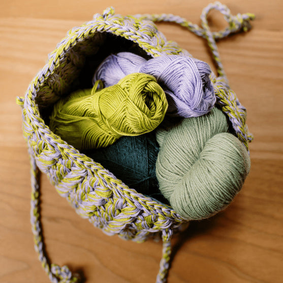 

Vitreous - Puff Stitch Bag - Crochet Kit
3
