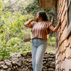 

Dalle de Verre - Ruffle Sleeved Top
4