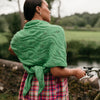 

Hiedra Shawl - Wrap with Leaf Motif
2