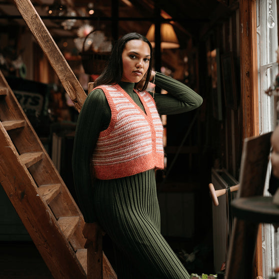 

Amelia - Colourwork Vest
4
