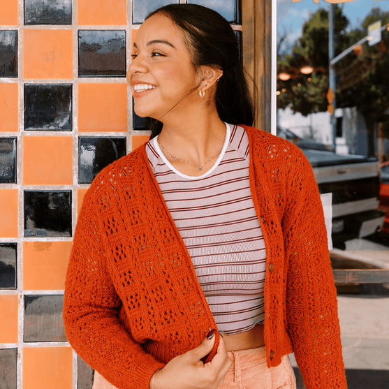

Timanfaya - Lace Cardigan
1