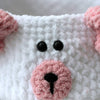 

Teddy Basket with PU leather base
4
