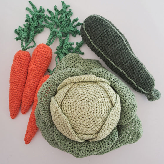 

Vegetables - Cabbage, carrots and zucchini
1
