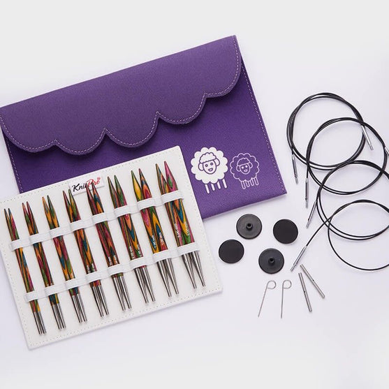 

Symfonie Deluxe Interchangeable Circular Needle Set - KnitPro
1