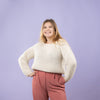 

Sif - Sweater in honeycomb brioche stitch
6