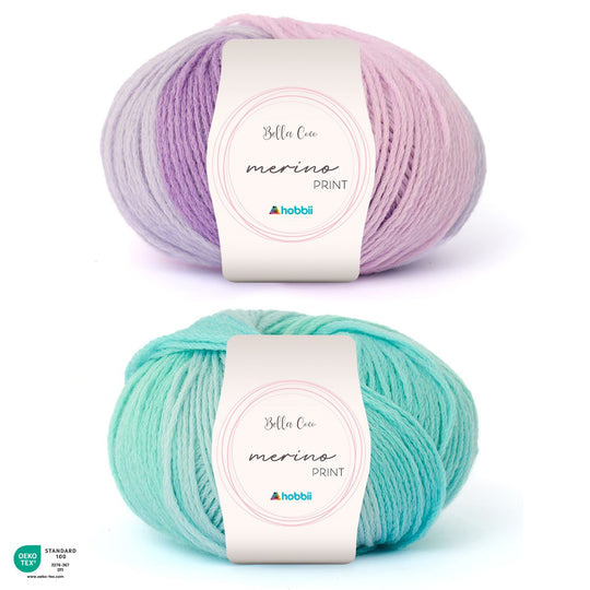 Bella Coco Merino Print - Hobbii x Bella Coco
