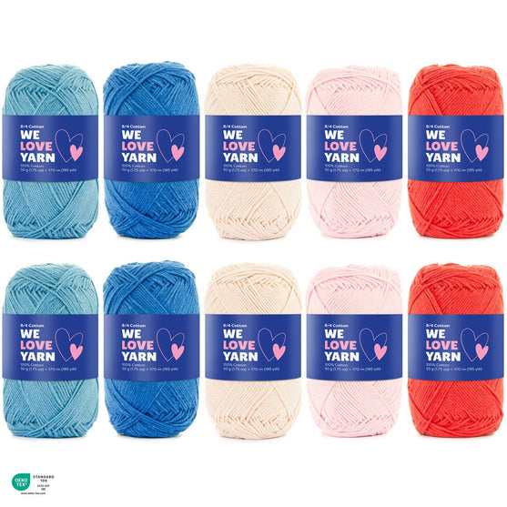 

8/4 Cotton Color Pack 02 - We Love Yarn
1