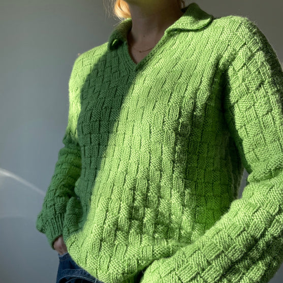 

Easy Square Polo Sweater
1