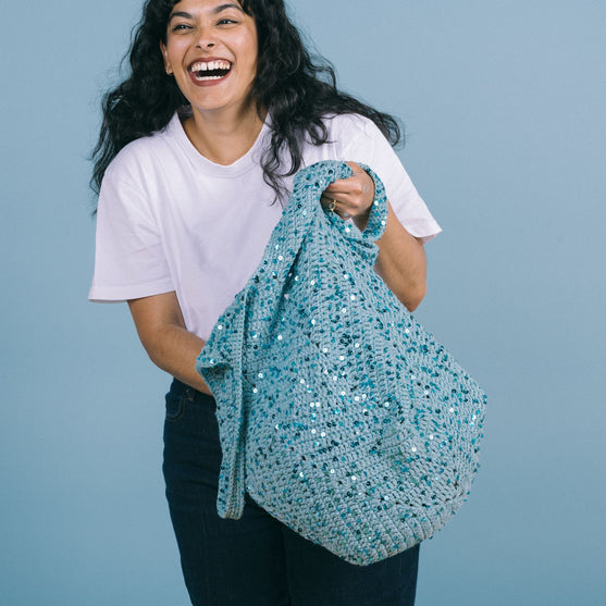 

Summer Breeze Sparkle - Beach Bag
7