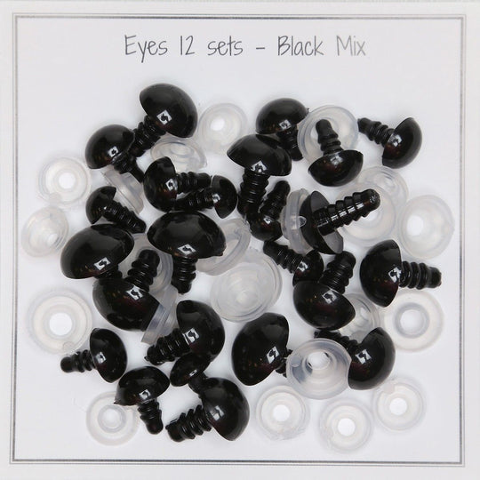 Safety Eyes - Mix Pack - Go Handmade