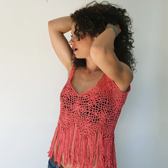 

Bloom Fringe Top
4