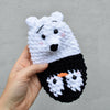 

Penguin and Polar Bear - Reversible Toy
2