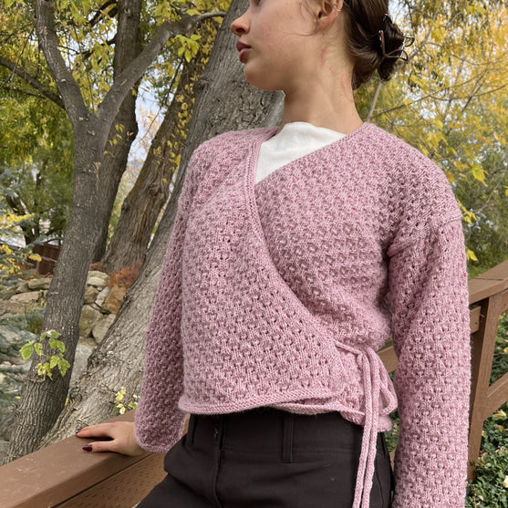 

Playful Polly - Wrap around cardigan
1