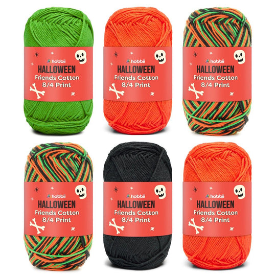 Friends Cotton 8/4 Print Halloween Color Pack (Limited Edition) - Friends