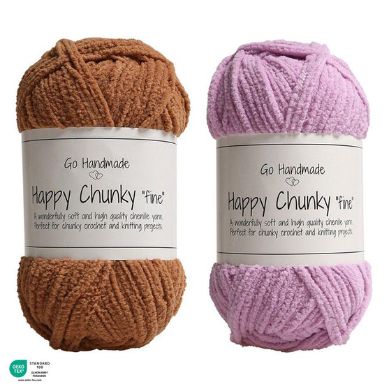 

Happy Chunky Fine - 50g - Go Handmade
1