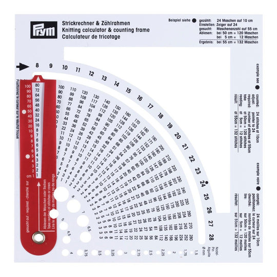 Knitting Calculator - Prym