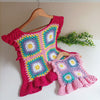 

Crazy Daisy Peplum - Top
4