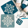 

Ice Blossom - Mosaic Square
1