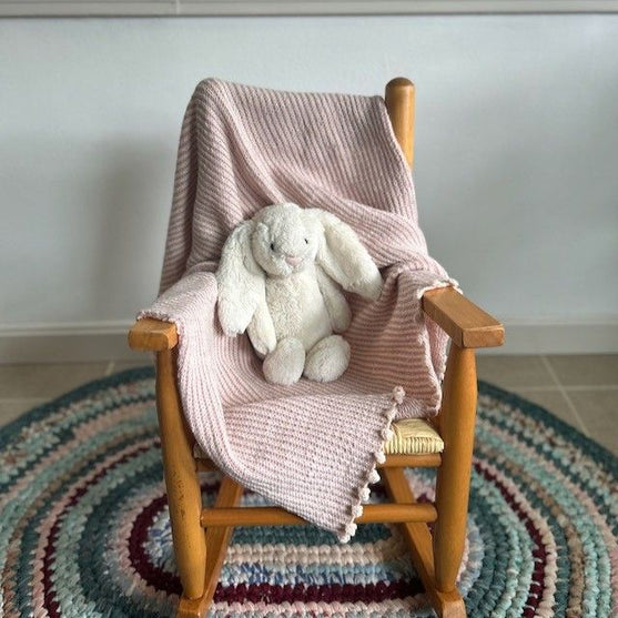 

Candy Stripes - Baby Blanket
4