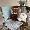 

Candy Stripes - Burp Cloth
2