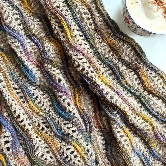 

Winter Waves Wrap - Scarf
3