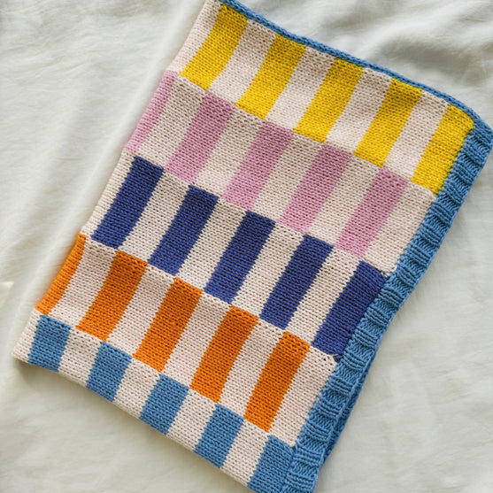 

Hilma - Baby Blanket - Knit Kit
3