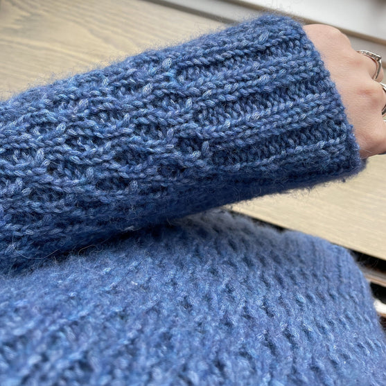 

Easy Honeycomb Sweater
4